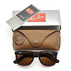Окуляри Ray Ban Justin 4165 коричневі, фото 5