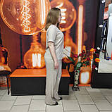 Жіночий беж костюм льон Україна, фото 2