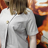 Жіночий беж костюм льон Україна, фото 7