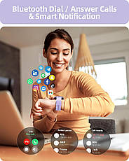 Parsonver Smart Watch (відповідає на дзвінки/довершує дзвінки), розумний годинник для жінок, Amazon, Німеччина, фото 5