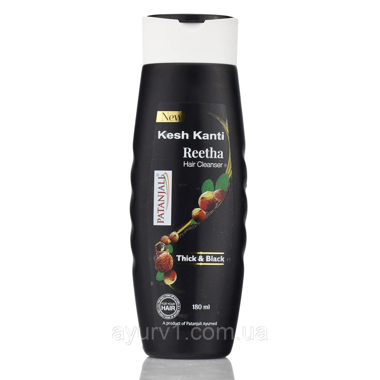 Шампунь рітха, Kesh Kanti Hair Cleanser, Reetha, Patanjali, 180ml