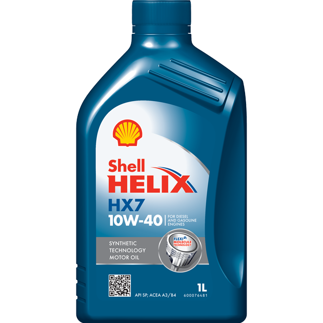 Моторна олива Shell Helix HX7 10W-40, 1 л, фото 1
