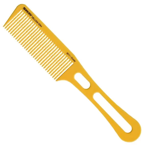 Гребінець для стрижки під машинку Sway Yellow Ion+ 011, фото 1