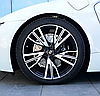 Ковпачки (заглушки) в литі диски BMW (БМВ) 68 мм Чорно - білі, фото 7