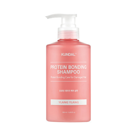 Шампунь для пошкодженого волосся Іланг-іланг Kundal Protein Bonding Shampoo Ylang-Ylang 500 мл.