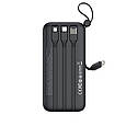УМБ XO PR280 30000 mAh, 4xUSB-А порти, USB-C/Lightning/microUSB/USB-A коннектори Black (PR280.black), фото 3