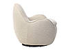 Поворотне крісло "Каллісто" айворі, фото 3