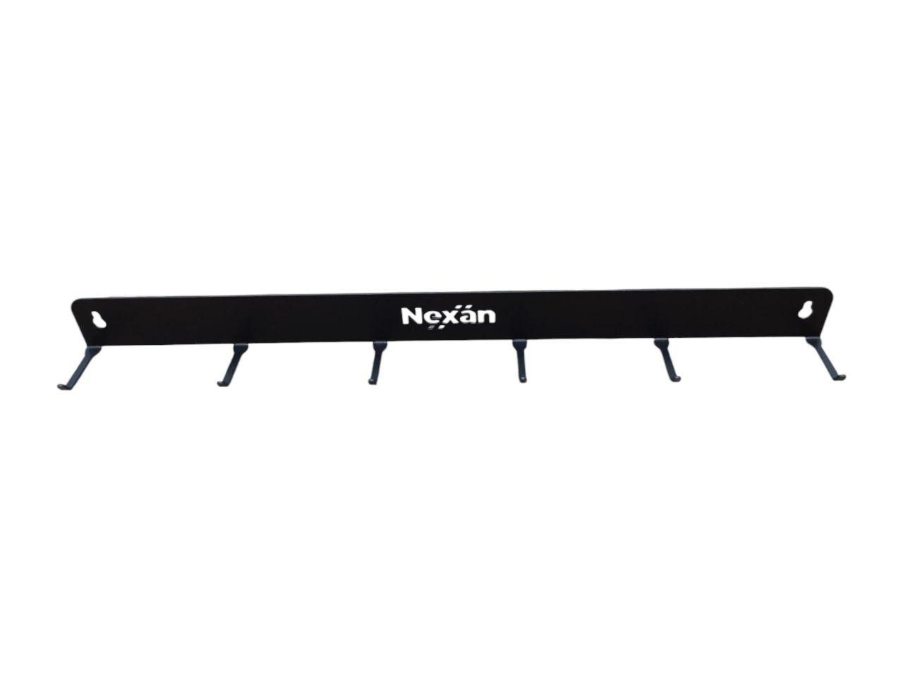 Настінний тримач для щіток - Nexan Detailing Brush Hanger 6 гачків 50x4 см. (MH05)