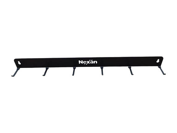 Настінний тримач для щіток - Nexan Detailing Brush Hanger 6 гачків 50x4 см. (MH05), фото 1