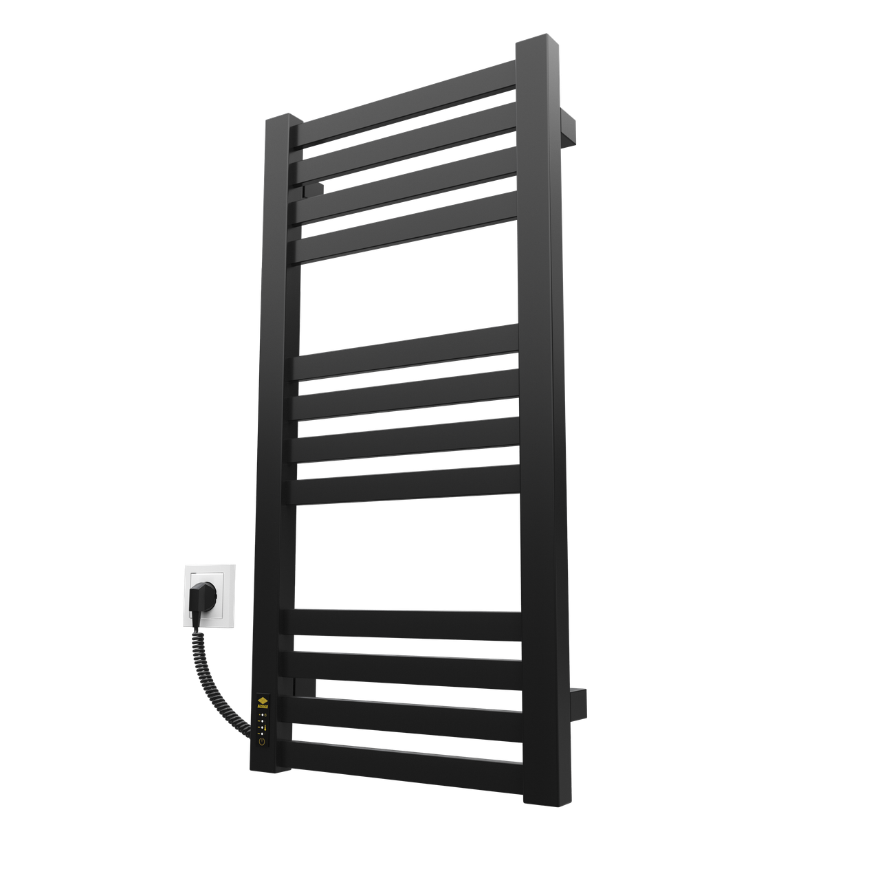 Сушарка для рушників KOSSER Герда 800х400 EL тайм. чорний, фото 1