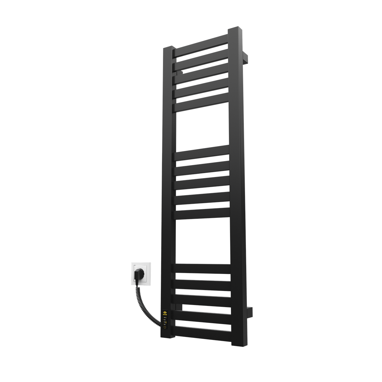 Сушарка для рушників KOSSER Герда 1000х300/15 EL тайм. чорний, фото 1