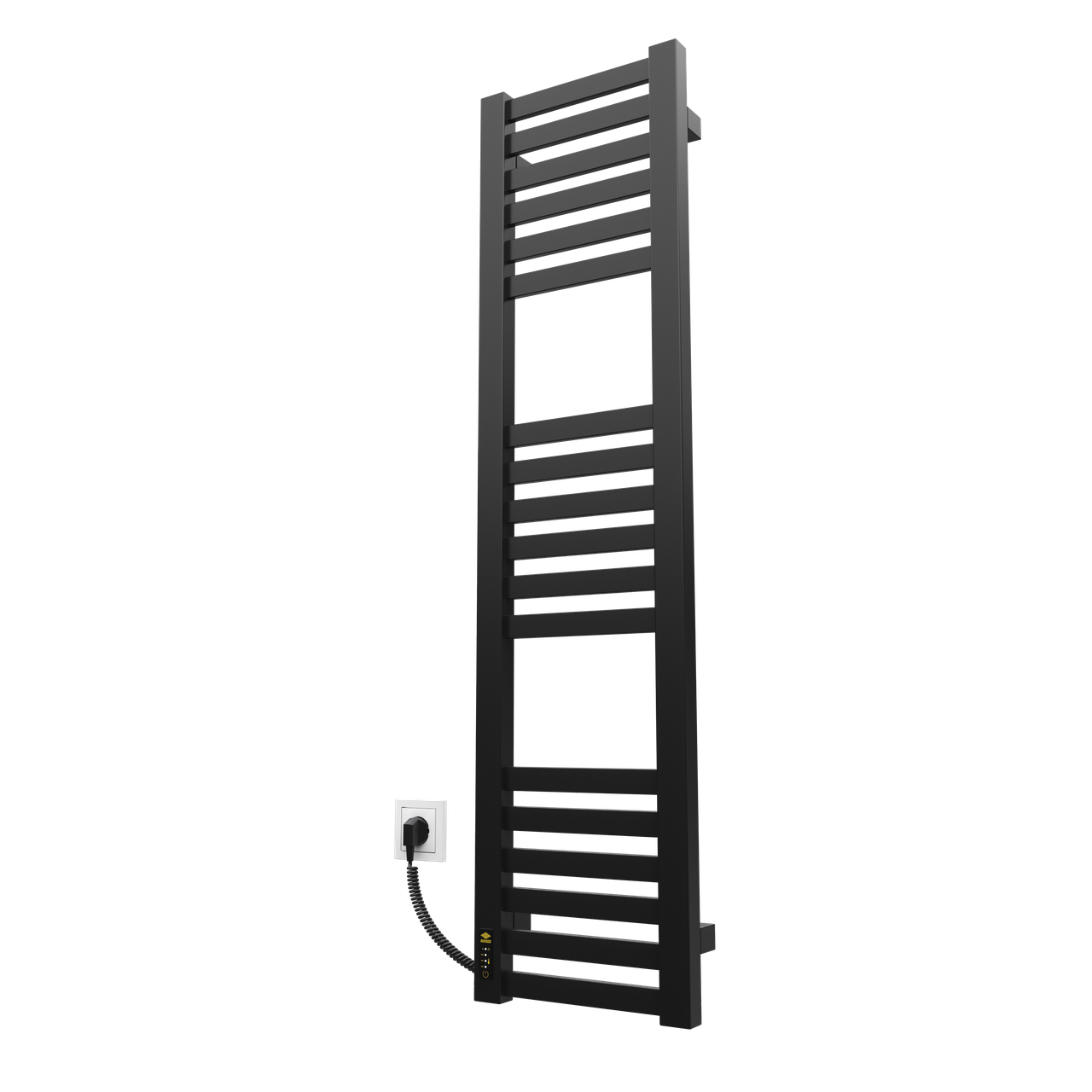 Сушарка для рушників KOSSER Герда 1200х300/18 EL тайм. чорний, фото 1