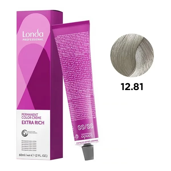 Крем-фарба для волосся Londa Professional 12/81 спеціальний блондин перлинно-попелястий 60 мл, фото 1
