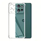 Протиударний прозорий чохол для Motorola Moto Edge 50 Neo, фото 4