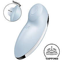 Вібростимулятор-пульсатор Satisfyer Tap & Climax 2 Blue