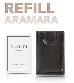 Аромат в машину (картридж) CULTI Milano CAR LEATHER REFILL Aramara