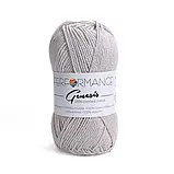 Пряжа Genesis/Генезіс, сірий 3000, Performance, фото 2