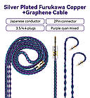 ⇒ NiceHCK DualGod (2Pin 0.78, Jack 3.5) - преміальний змінний кабель для навушників, фото 2