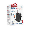 УМБ Promate PowerPod-30 30000 mAh, USB-C/USB-А порт, USB-C/Lightning конектори Black (powerpod-30.black), фото 9