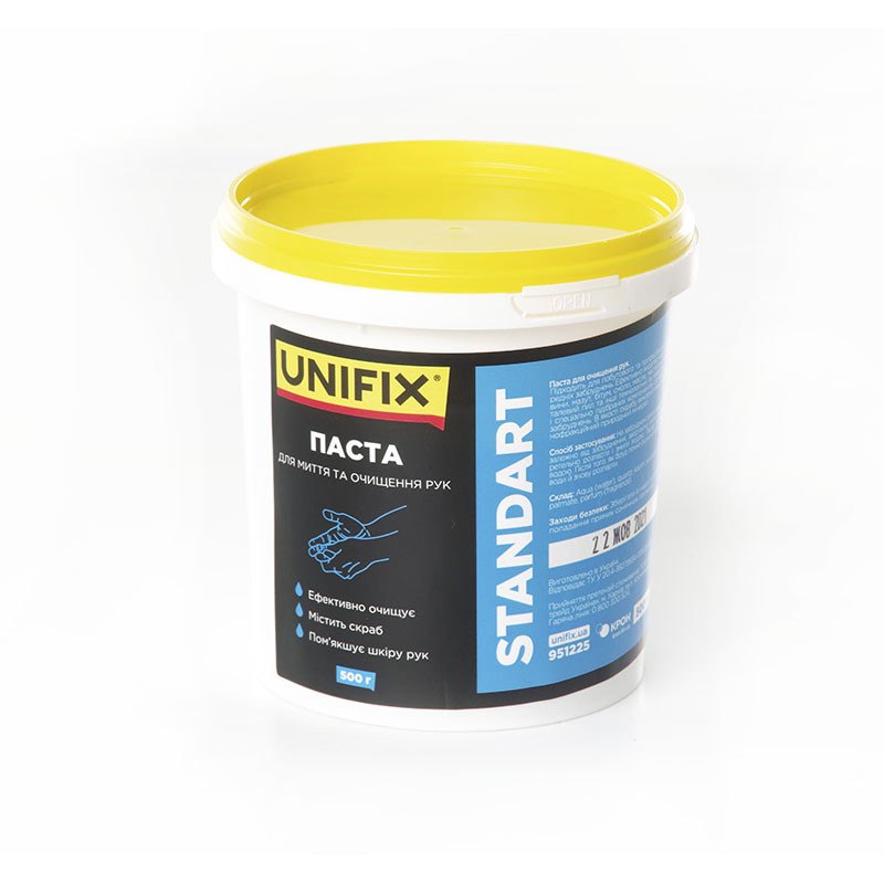 Паста для очистки рук UNIFIX Standart 0,5 кг