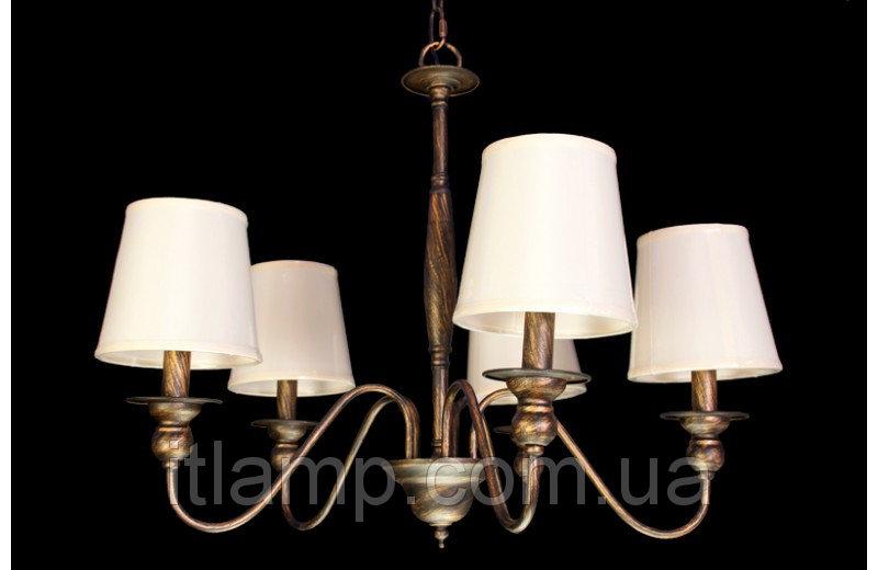 Класична люстра з абажуром Linisoln 6026-5Br
