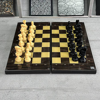 Шахи та нарди 2в1 з індивідуальним дизайном 50х23см, арт 270043