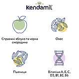 Молочна каша Kendamil з яблуком та чорною смородиною, з 6 міс., 150 г, фото 4