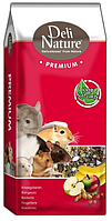 Корм для шиншил, кроликів, хом'ячків Deli Nature (Делі Натюре) rodents Premium мішок 15 кг акція