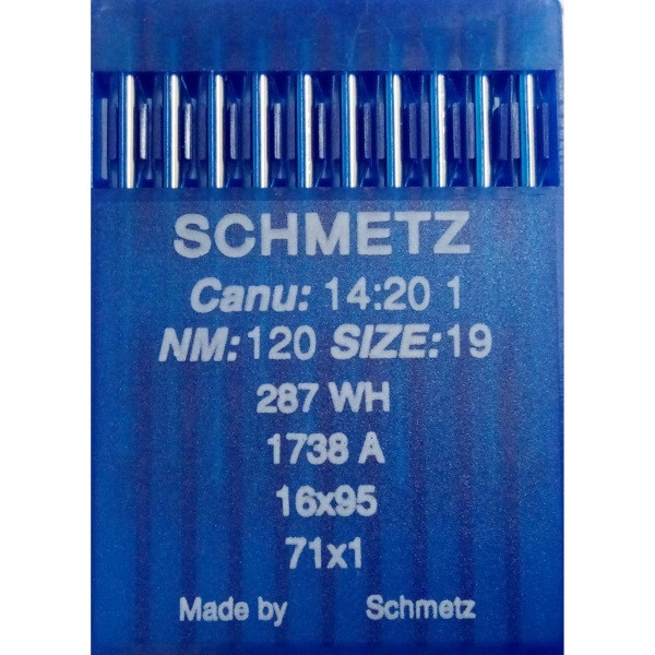 Голки Schmetz DBx1 №120/19 R (уп.10шт)