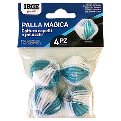 Кульки для прання для збору ворсу та шерсті Ірдже IRGE 4szt 24шт/ящ (Код: 00-00017563)