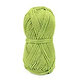 Пряжа Cotton Queen/Коттон Квін, салатовий 0134, Performance, фото 2