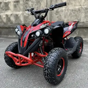 Дитячий квадроцикл HB-EATV 1000Q-2ST V2 з чотирма акумуляторами до 30 км/год до 100 кг Червоний