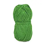 Пряжа Cotton Queen/Коттон Квін, зелений 0147, Performance, фото 3