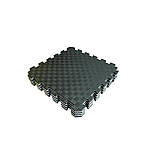Килимок-пазл EVA, татамі ластівчин хвіст, чорно-сірий т. 20 мм, розмір 50х50 см, щільність 80 кг/м3, фото 9