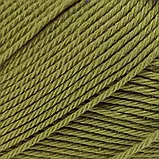 Пряжа Cotton Queen/Коттон Квін, трава 01520, Performance, фото 3