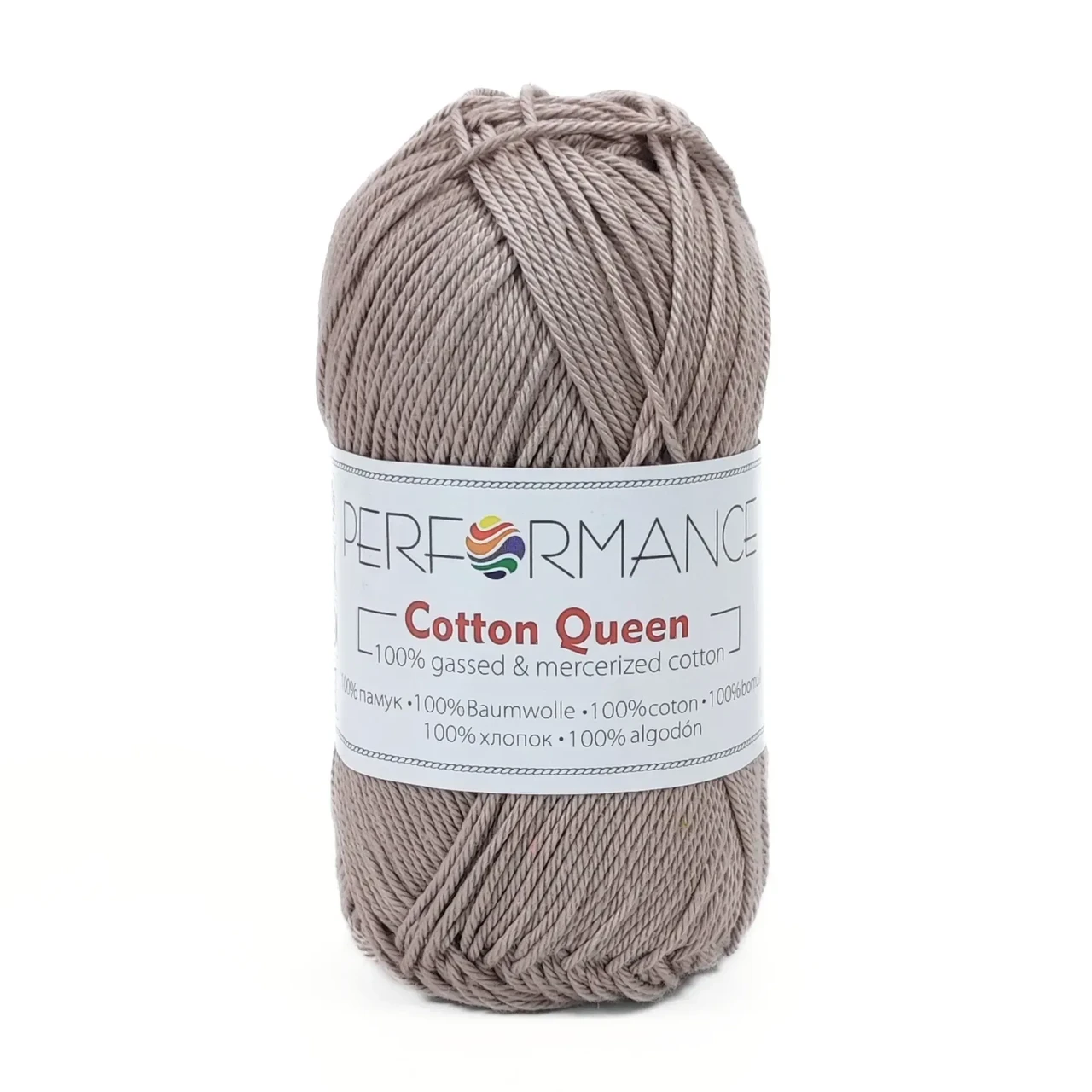 Пряжа Cotton Queen/Коттон Квін, бежевий 0171, Performance, фото 1