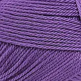 Пряжа Cotton Queen/Коттон Квін, фіолетовий 0183, Performance, фото 3