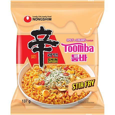 Локшина швидкого приготування Spicy & Creamy Toomba NONGSHIM 137 г