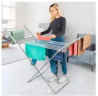 Сушарка для білизни електрична підлогова DOMATEC ART 8281 електросушарка 146*54*73 см