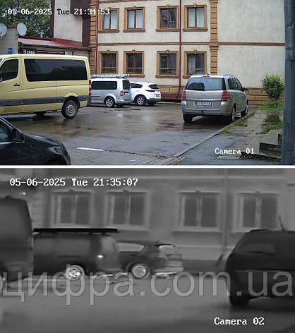 Двоспектральна IP камера Hikvision DS-2TD2628-10/QA, фото 2