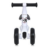 Біговел дитячий Profi Kids MBB 1013-4D складаний EVA-колеса, біло-чорний, фото 5