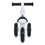 Біговел дитячий Profi Kids MBB 1013-4D складаний EVA-колеса, біло-чорний, фото 6