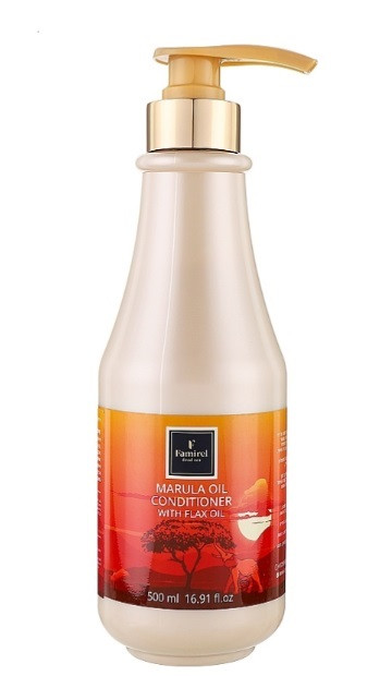 Кондиціонер для волосся Famirel Marula з олією Насіння Льону 500 мл, фото 1