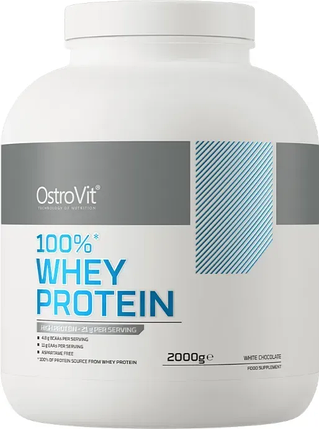Whey Protein Ostrovit 2000 g White Chocolate, фото 1