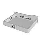 Стіл туалетний з дзеркалом 100 см | Косметичний столик у спальню з ламінованого ДСП з 4 шухлядами, фото 9