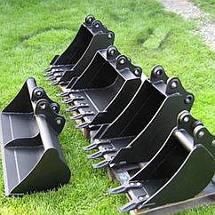 Комплект ковшів PPUH RAF-MET для міні-ексковатора