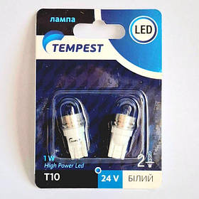 Автолампа LED б/ц габарит і панель приладів (блістер 2шт)