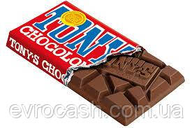 Шоколадка Tony's vollmichchocolade 32%, 180 г, 15 уп/ящ