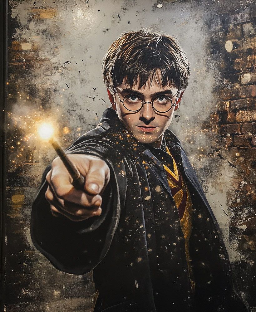 Алмазна мозаїка "Вивільнення магії", 30*40см, на рамці, в кор. 31*41*2,5см, ТМ Dreamtoys, фото 1