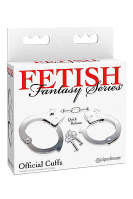 Наручники Pipedream Fetish Fantasy Series металеві